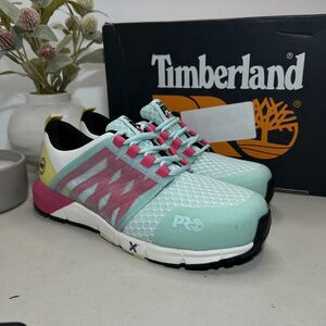Timberland PRO Radius Composite Safety Toe Sneakers Multicolor Women's 9m